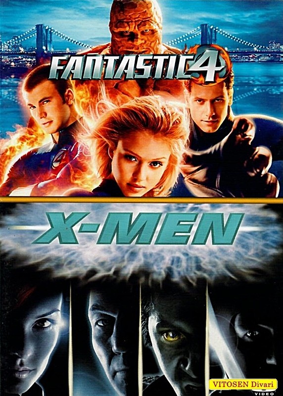 Fantastic 4 / X-Men, ruotsalainen kansi